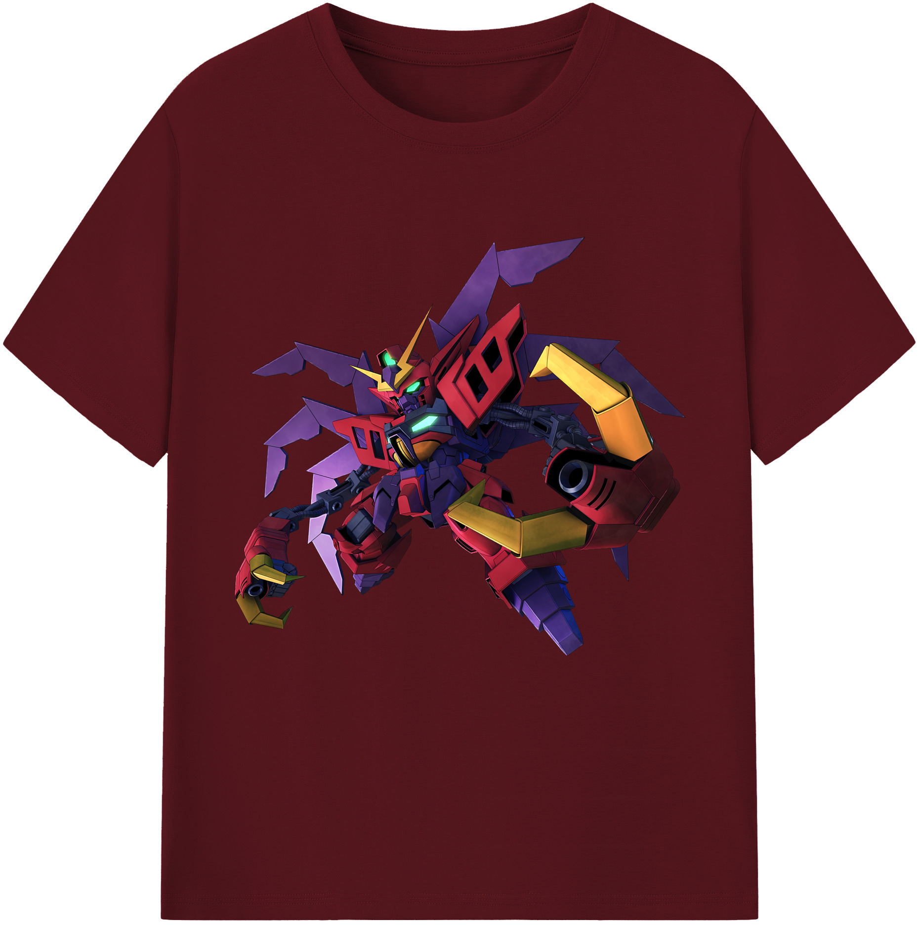 （画像用） 機動戦士ガンダム Mobile Suit Gundam 綿100％半袖Tシャツ（フロントプリント）